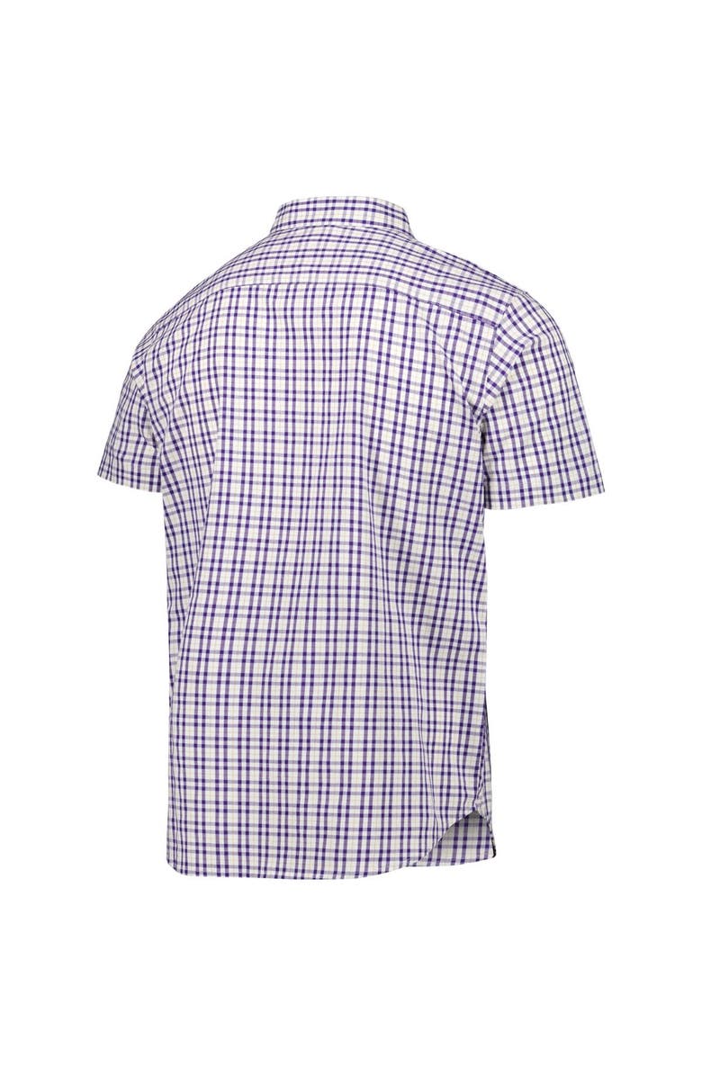Columbia Men's Columbia Purple Washington Huskies Rapid Rivers Logo Button-Down Shirt, Alternate, color, 