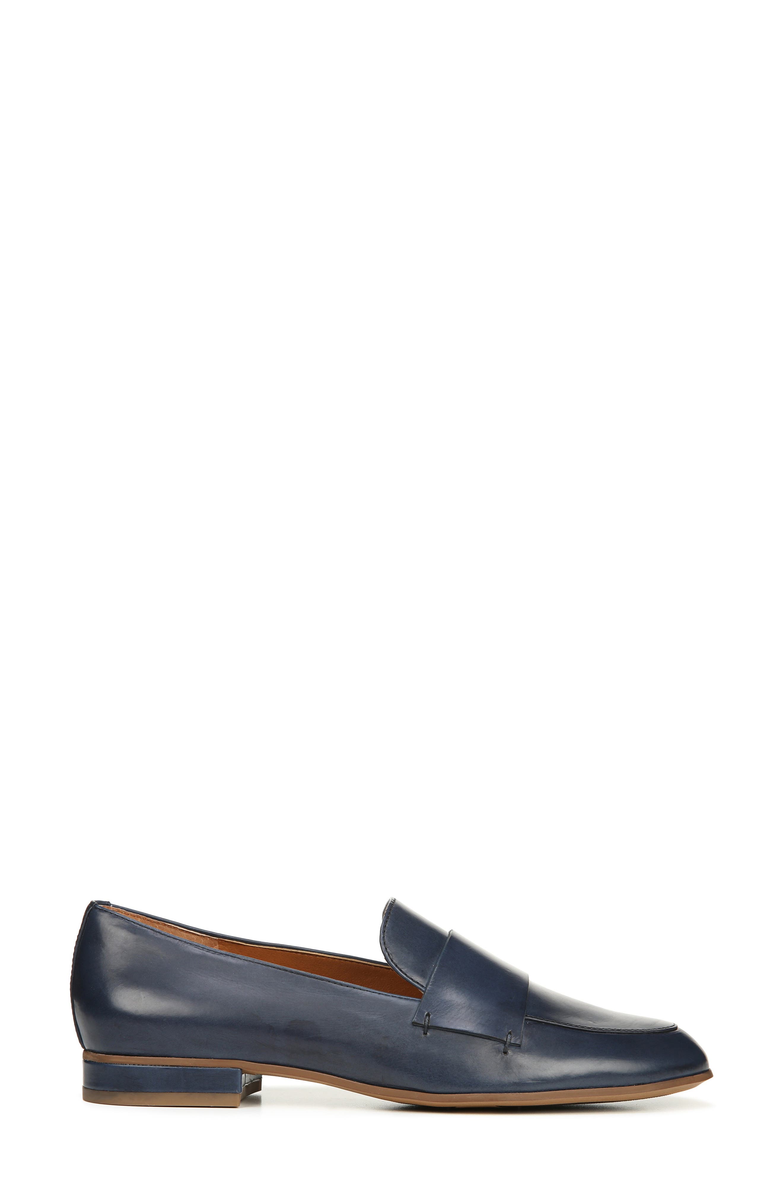 Kip Loafer, Alternate, color, BLUE LEATHER