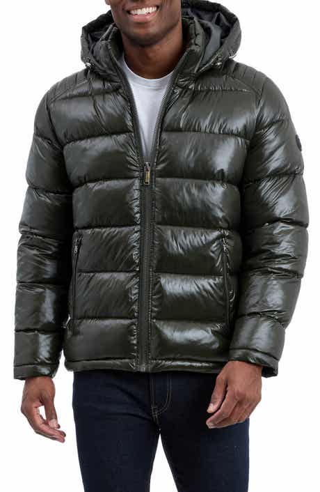 Michael Kors Balloch Water Resistant Hooded Puffer Jacket