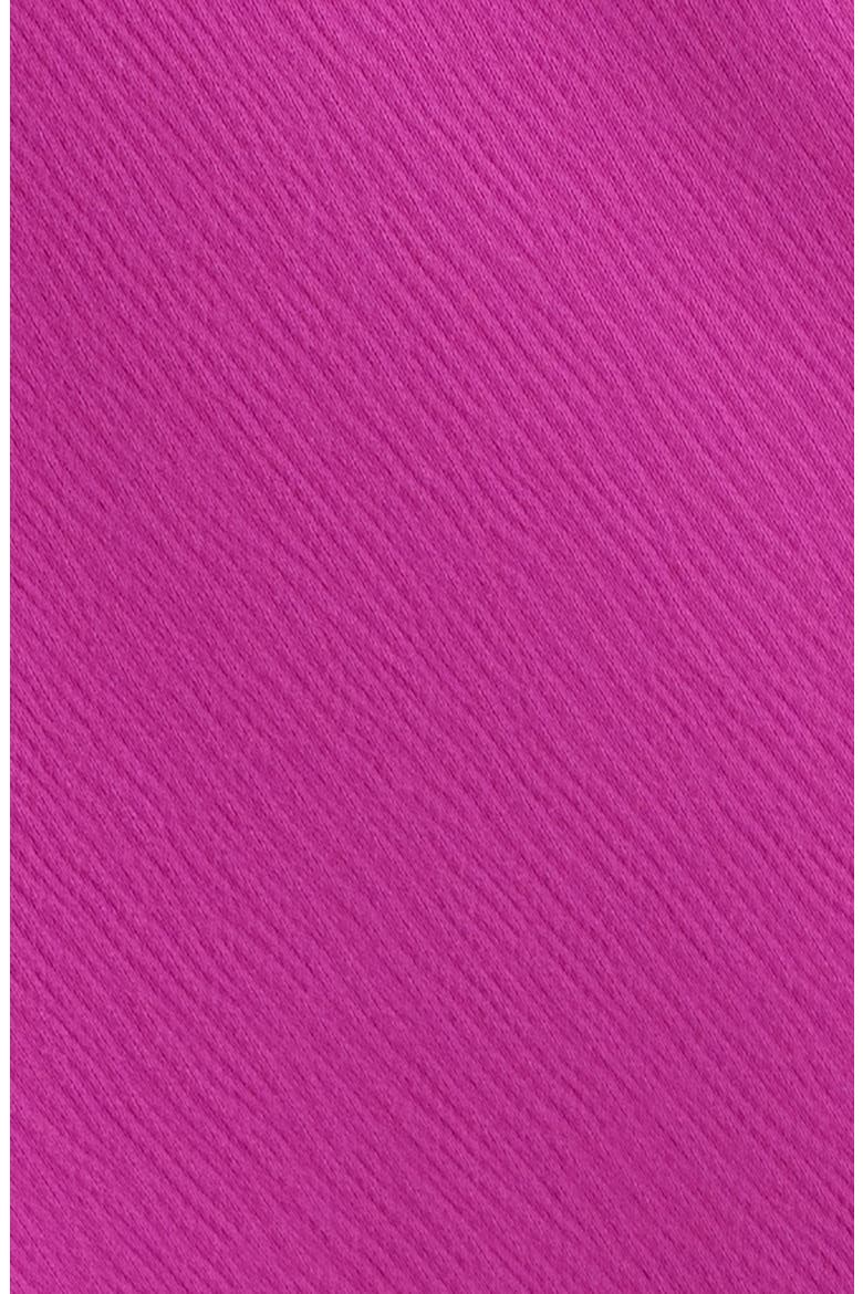 Diclan Sheer Back Satin Dress, Alternate, color, DK PNK