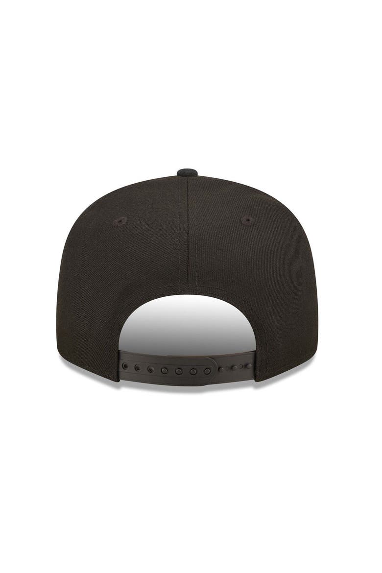 Men's New Era Black/Camo New Orleans Saints Camo Vizor 9FIFTY Snapback Hat, Alternate, color, Black