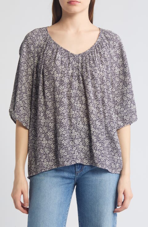 Amira Floral Print Top