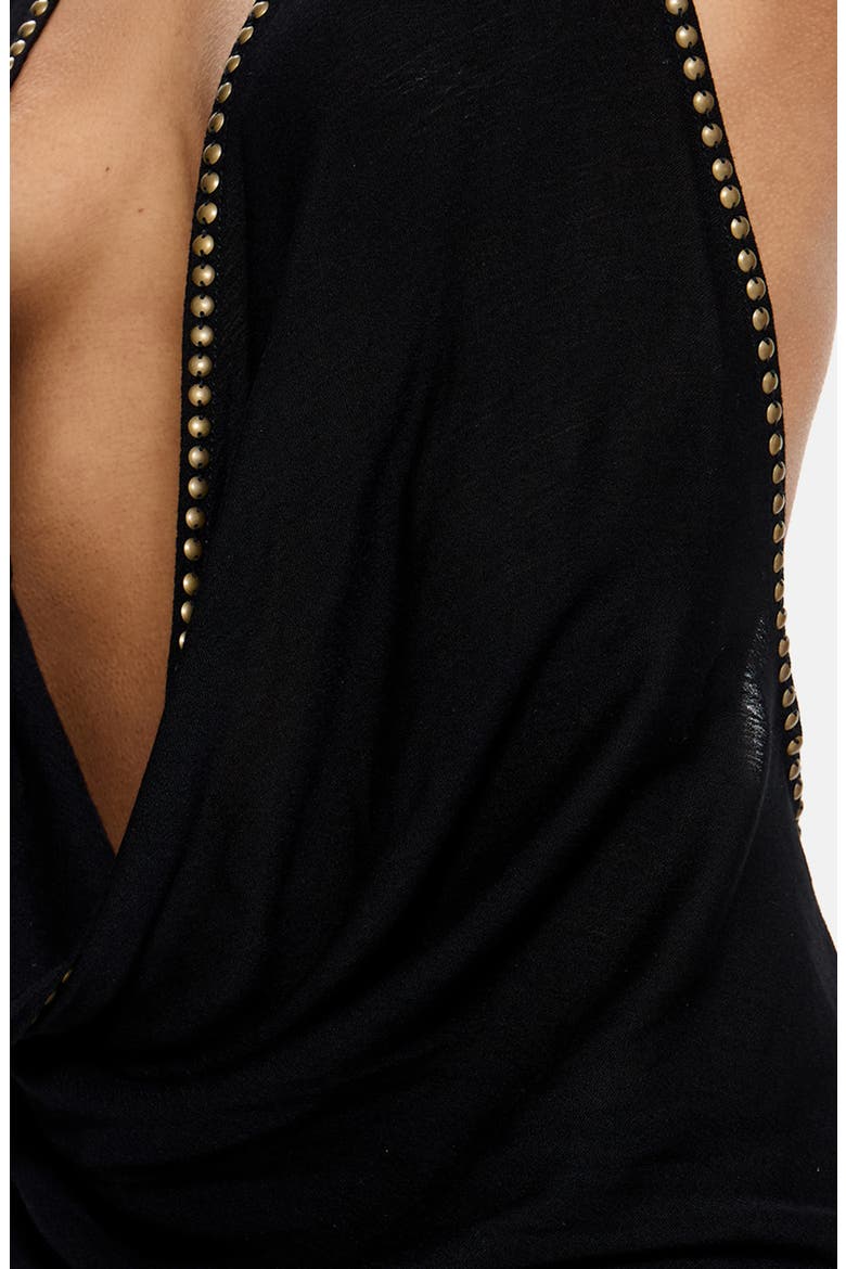 JADED LONDON Tatiana Backless Studded Top (Women) | Nordstrom