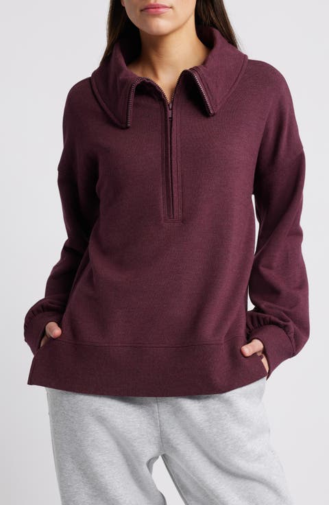 Women's Quarter Zip Sweatshirts & Hoodies | Nordstrom