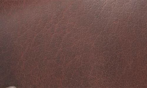 Mancini Double Compartment Flap Leather Briefcase In Brown