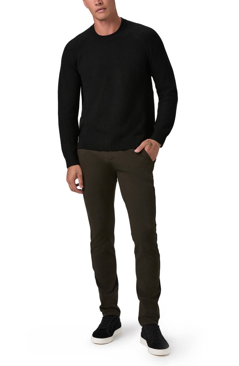 PAIGE Stafford Flat Front Chinos, Alternate, color, Pine Needle