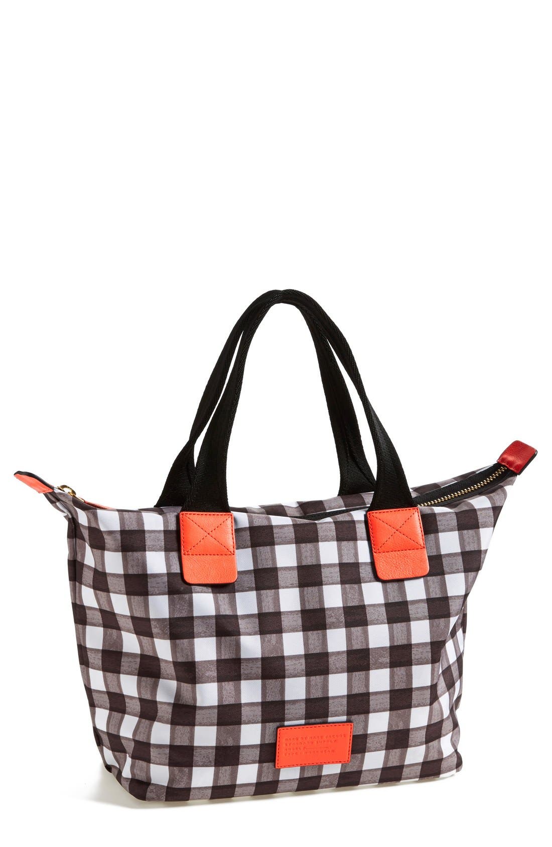 MARC BY MARC JACOBS 'Domo Arigato' Tote, Main, color, BLACK MULTI