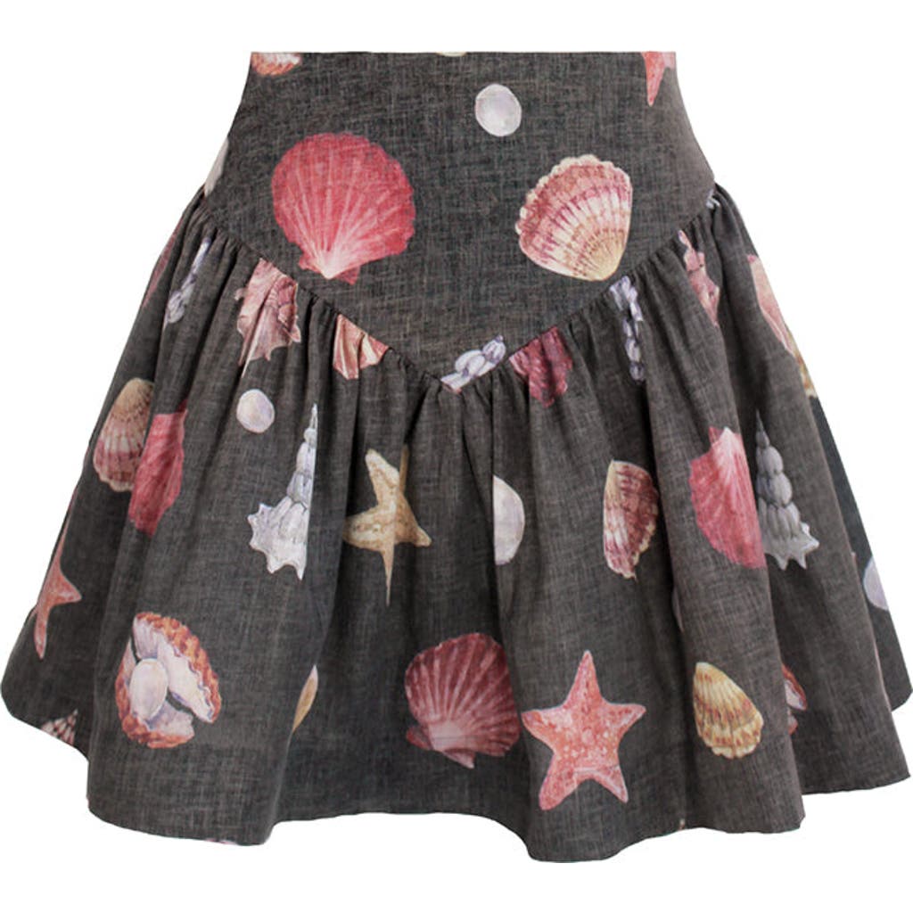 No Pise La Grama Sotavento Mini Skirt In Gray