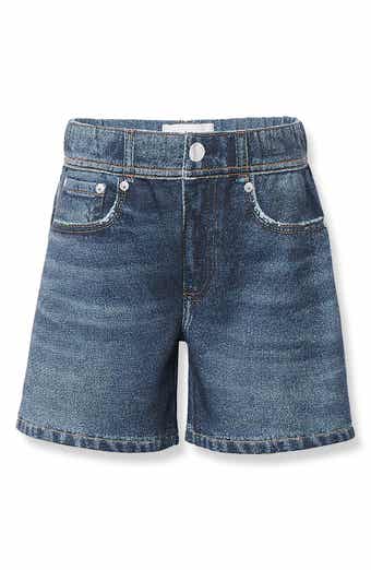 Kids' Mini rb Miramar Pull-On Faux Denim Shorts