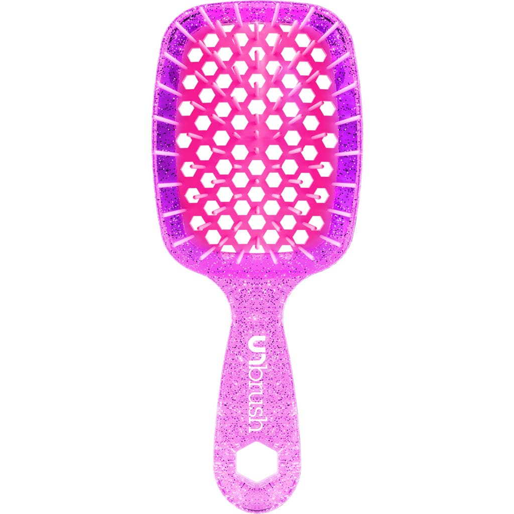 Unbrush Detangling Hair Brush Mini Pastel Collection In Purple