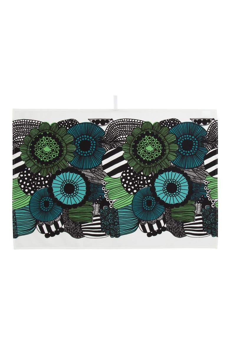 Pieni Siirtolapuutarha Dishtowel, Main, color, GREEN/ BLUE