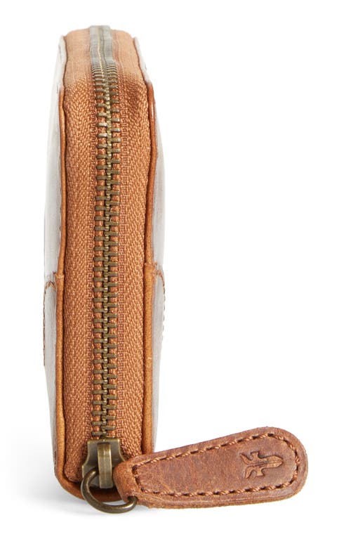 Frye Melissa Leather Wallet In Brown