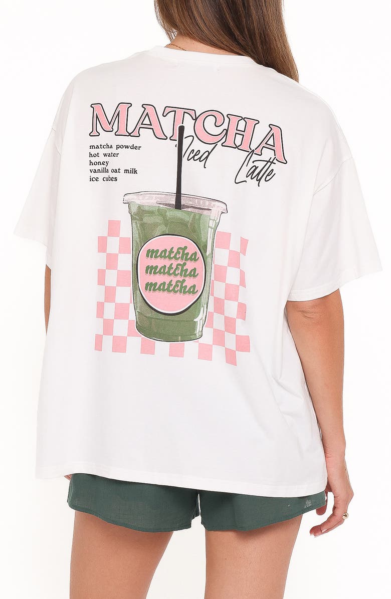 Petal & Pup Billie Tee & Shorts Set, Alternate, color, Green Matcha