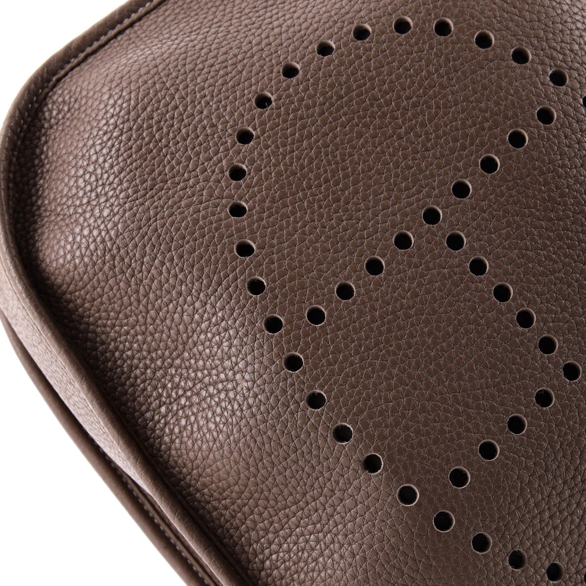 Pre-Owned Hermes Evelyne Bag Gen III Clemence PM, Alternate, color, Etoupe