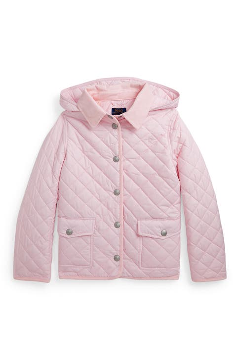 Kids' Audrey Hooded Quilted Jacket (Big Kid)