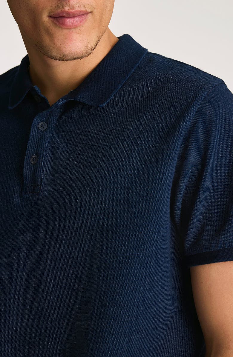 Mavi Jeans Slub Cotton Polo, Alternate, color, 