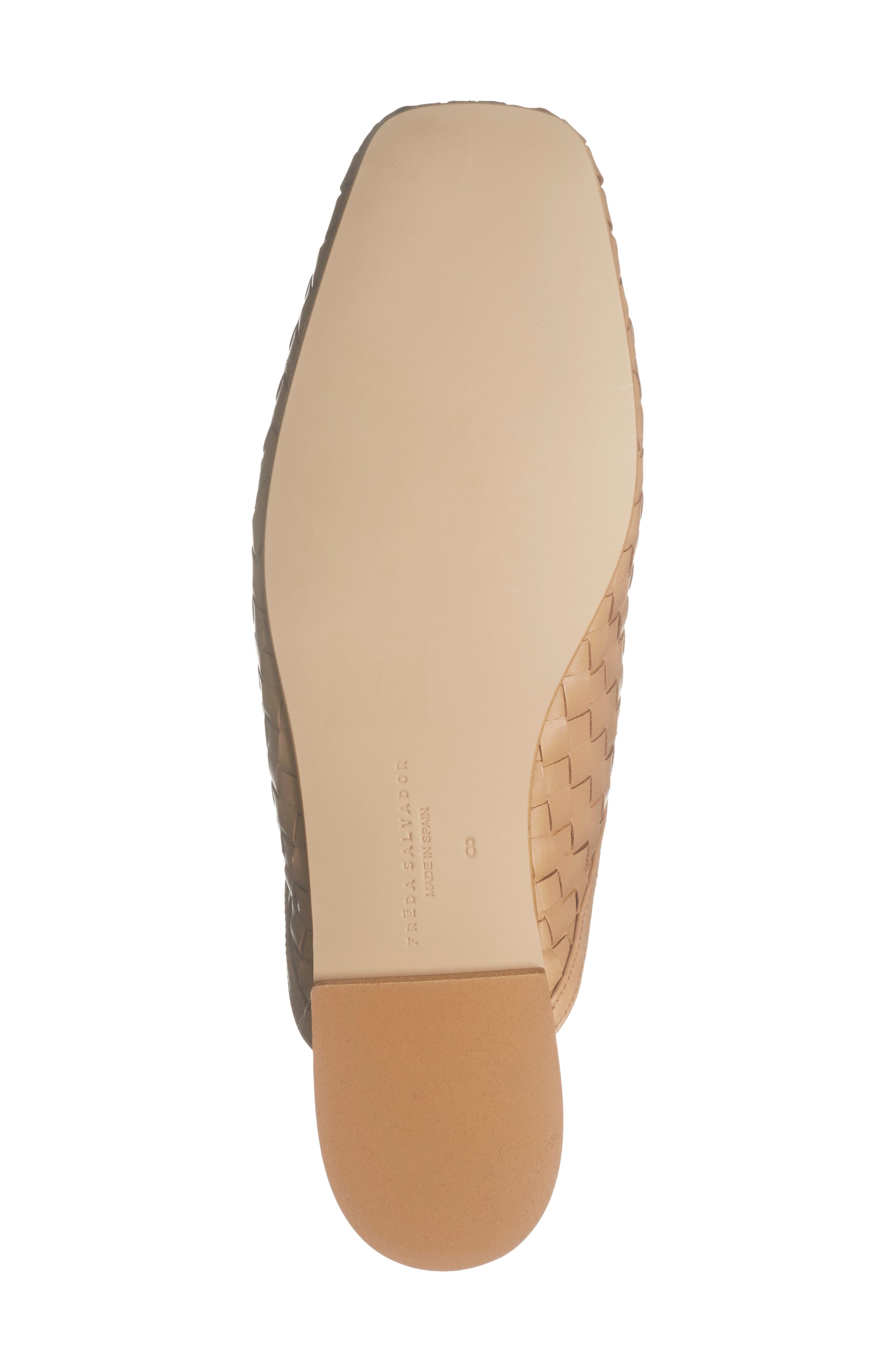 Woven Mule, Alternate, color, COGNAC WOVEN CALF