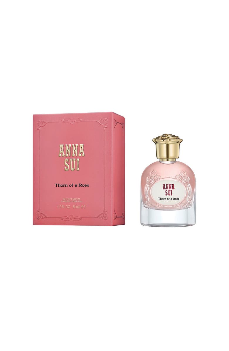 Anna Sui Wild Wonder Collection Thorn of a Rose Eau de Parfum, 50ml, Alternate, color, Red