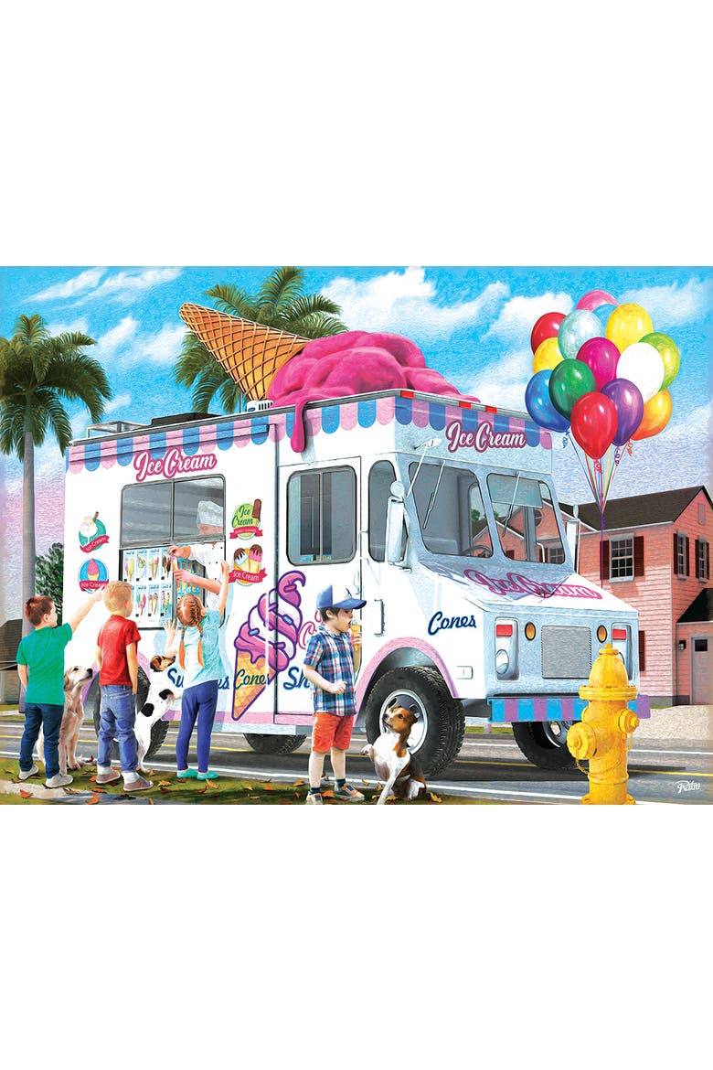 Ice Cream Cones 300 piece Jigsaw Puzzle for Adults, Main, color, Multicolor