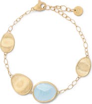 Marco Bicego Aquamarine Station Bracelet