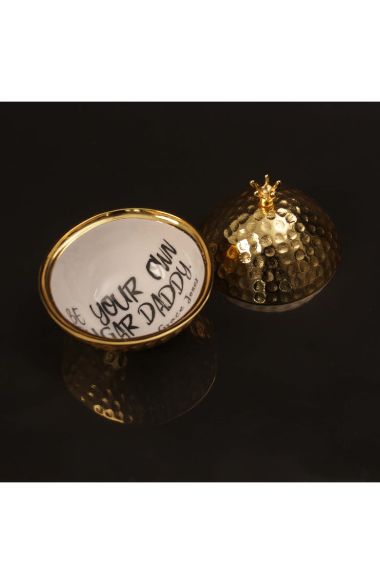 Lunares "Be Your Own Sugar Daddy" Grace Jones - Dome or Bowl, Alternate, color, Bowl Only