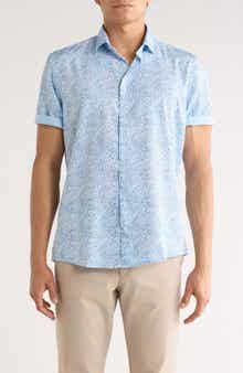 SOUL OF LONDON Short Sleeve Sport Shirt