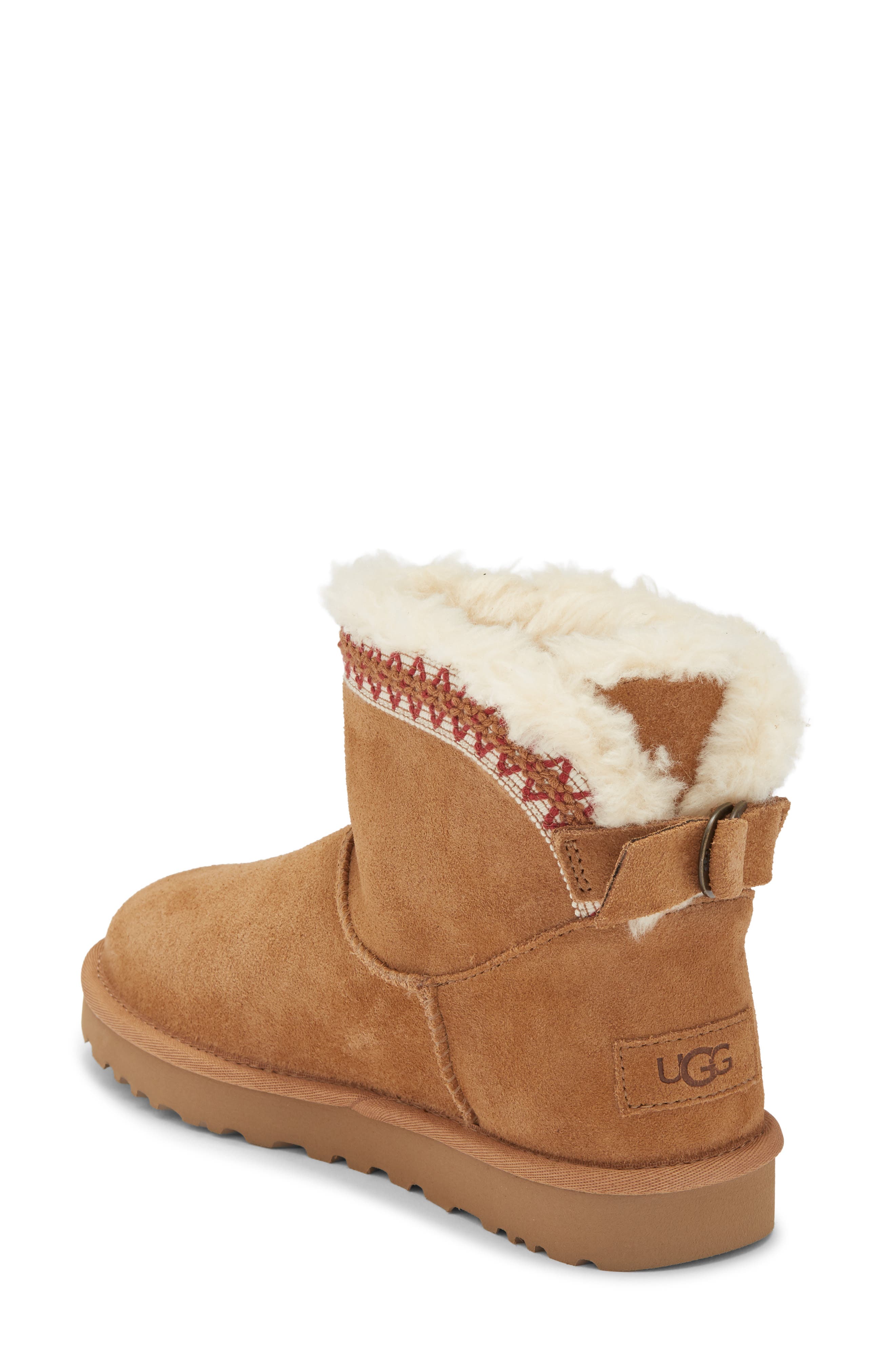 Classic Mini Taslyn Bootie, Alternate, color, CHESTNUT