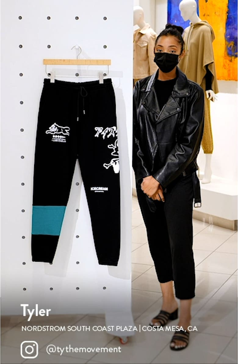 Men's Global Colorblock Graphic Joggers, sales video thumbnail
