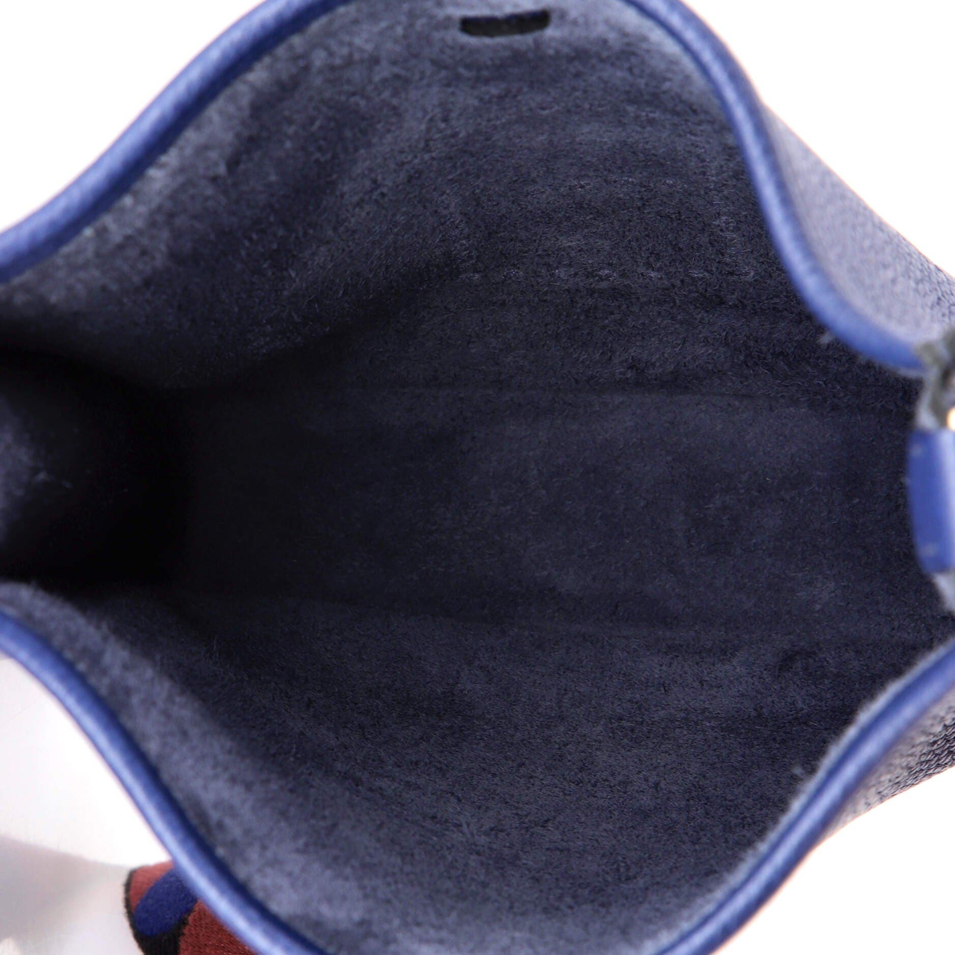 Pre-Owned Hermes Evelyne Bag Gen III Maurice TPM, Alternate, color, Bleu Saphir