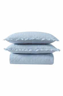 Laura Ashley Oxford Quilt & Sham 3-Piece Set