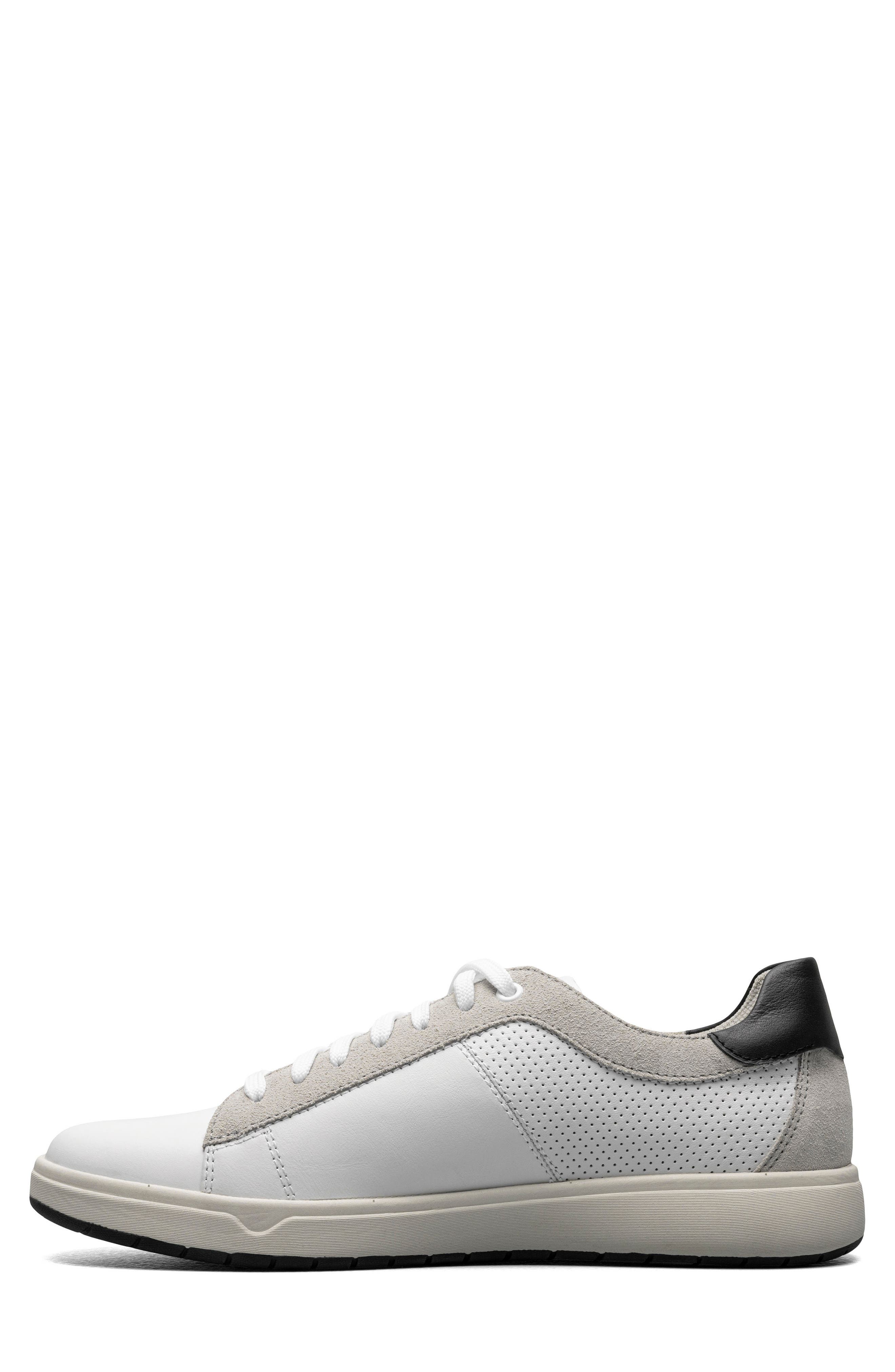 Heist Sneaker, Alternate, color, WHITE