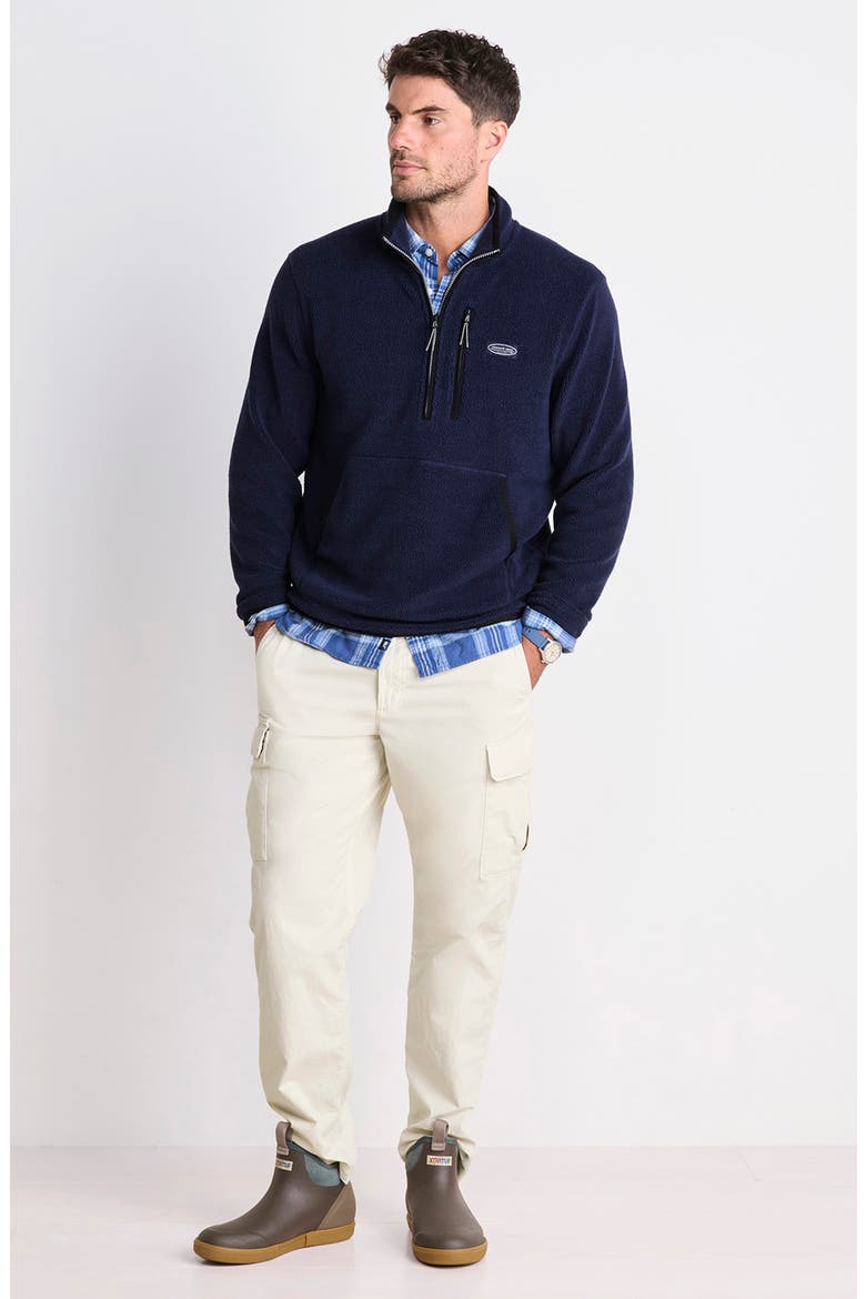 Bonfire Fleece Quarter Zip, Alternate, color, NAUTICAL NAVY
