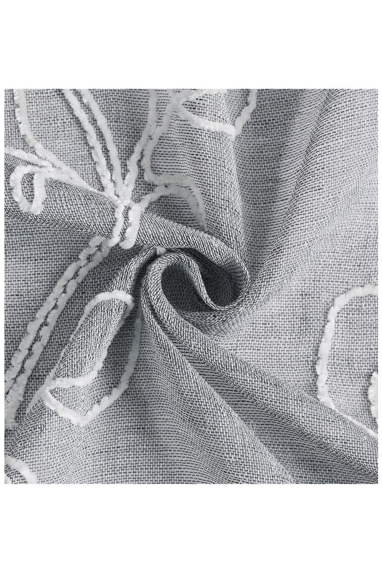 Stella Set of 2 Sheer Panel Curtains, Alternate, color, SILVER