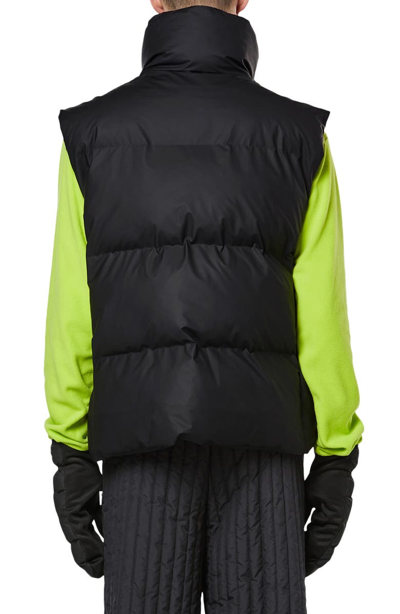 Rains Boxy Waterproof Puffer Vest, Alternate, color,