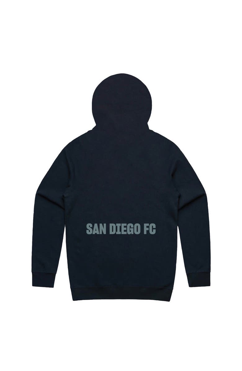 Peace Collective Unisex Peace Collective  Navy San Diego FC Pullover Hoodie, Alternate, color, 