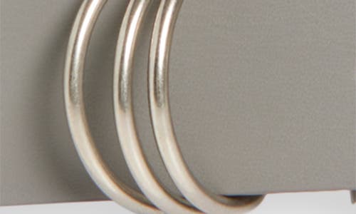 Melrose And Market Mae Triple Keeper Belt In Grey Excalibur