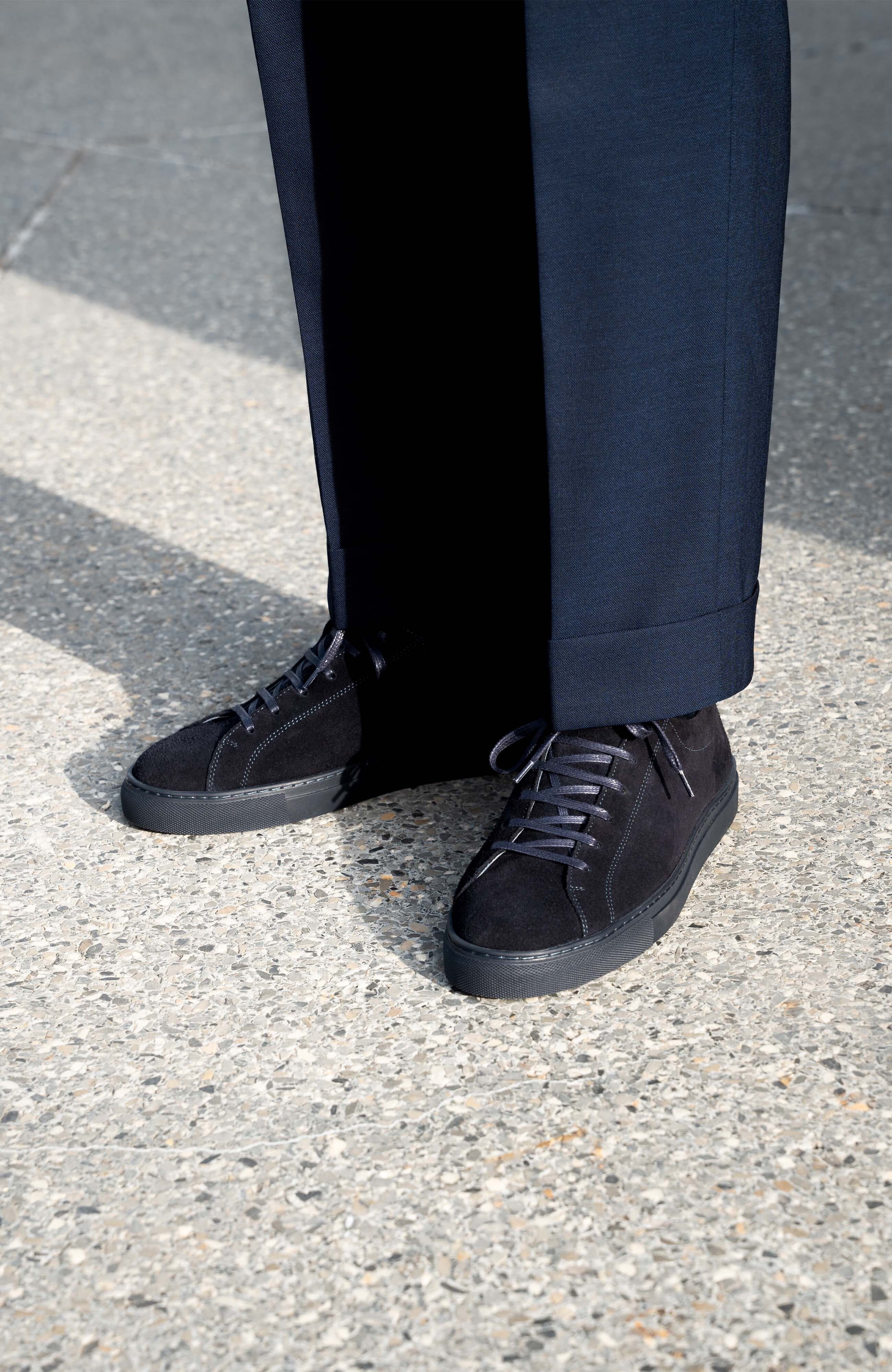 Myrqvist Oaxen Monochrome II Sneakers, Alternate, color, Navy