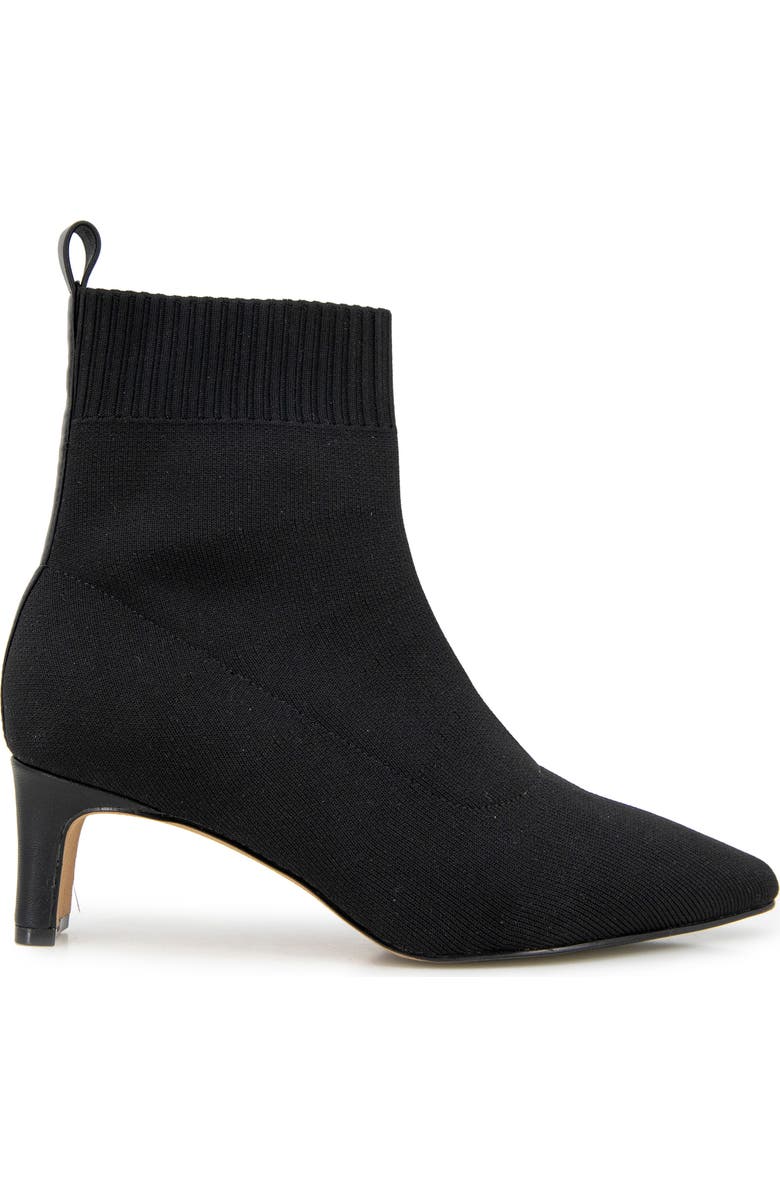 André Assous Winter Knit Bootie, Alternate, color, Black Knit