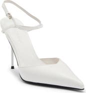 Jeffrey Campbell Bordeaux Ankle Strap Pointed Toe Pump