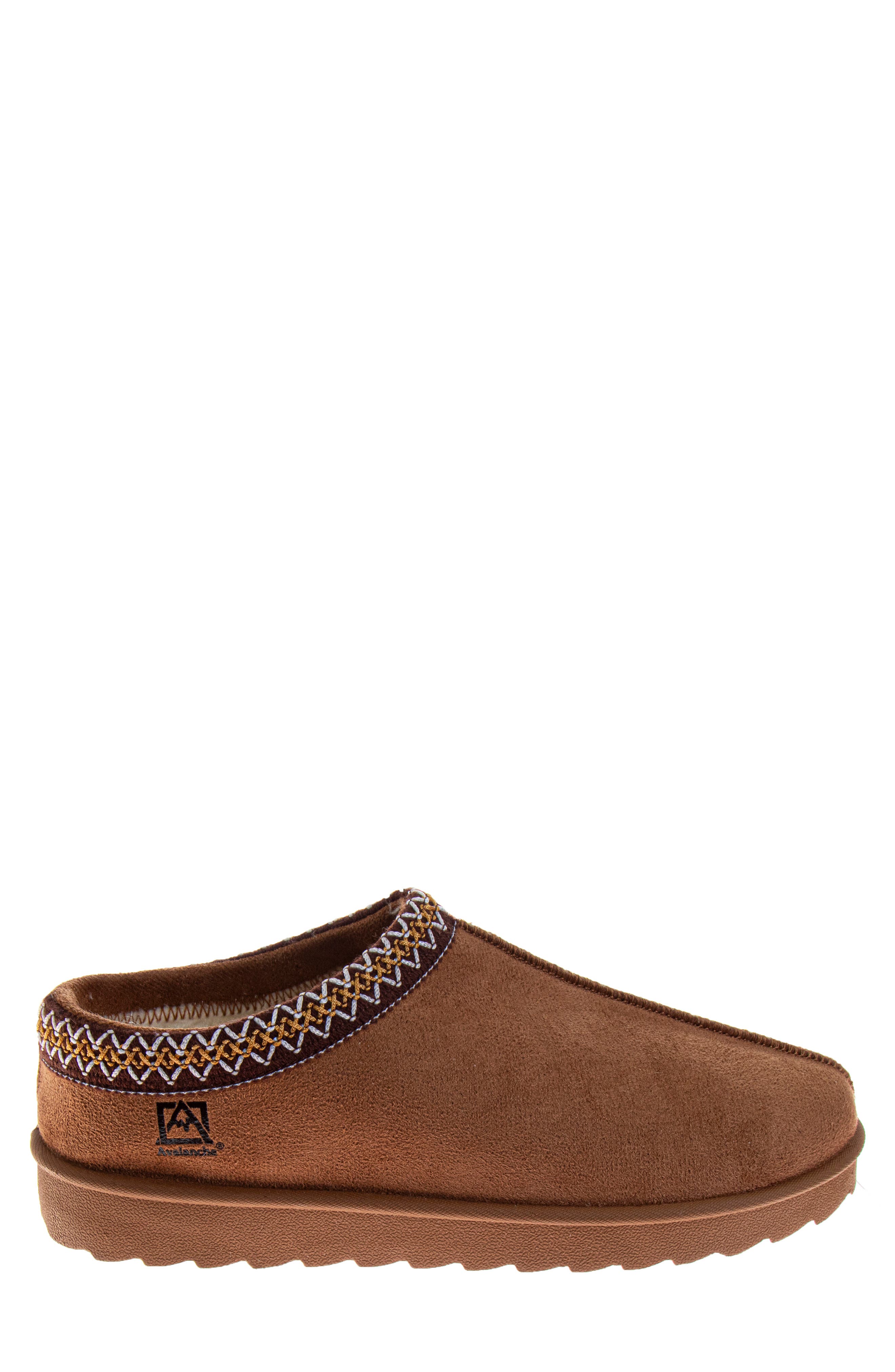 AVALANCHE <p>Cozy Winter Slipper (Men) </p>, Alternate, color, Chestnut