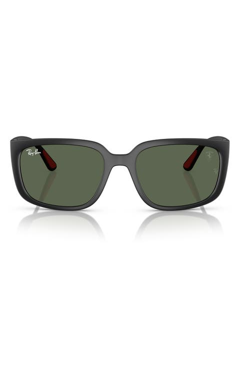 x Scuderia Ferrari 57mm Square Sunglasses