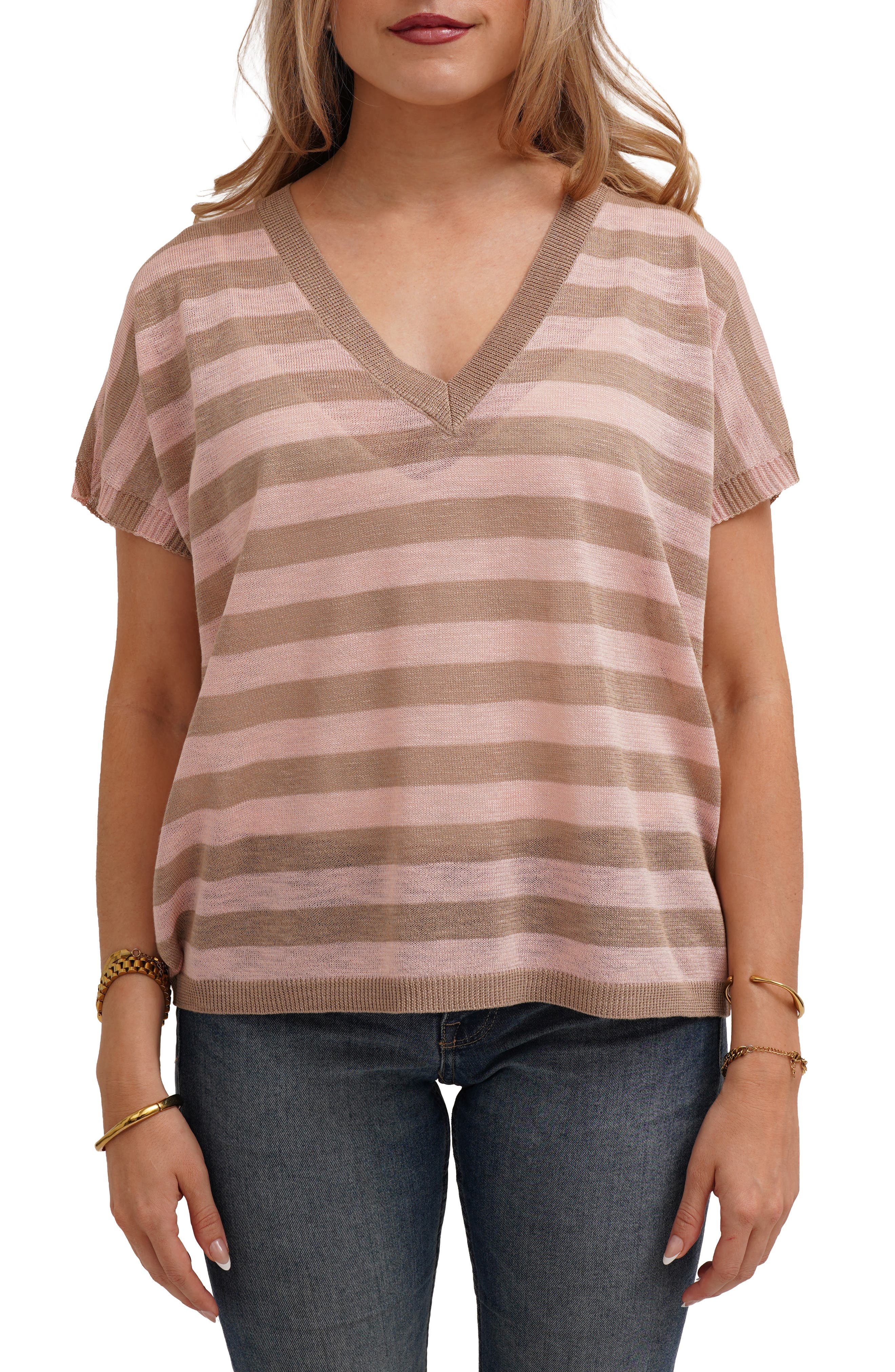 TAUPE/ LACE PINK