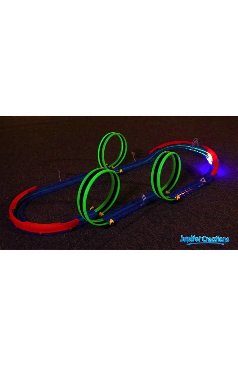 SpinForce Glow X3 RC Building Track, Alternate, color, Multicolored