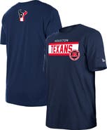 New Era Men's New Era  Navy Houston Texans 3rd Down High Density Print T-Shirt