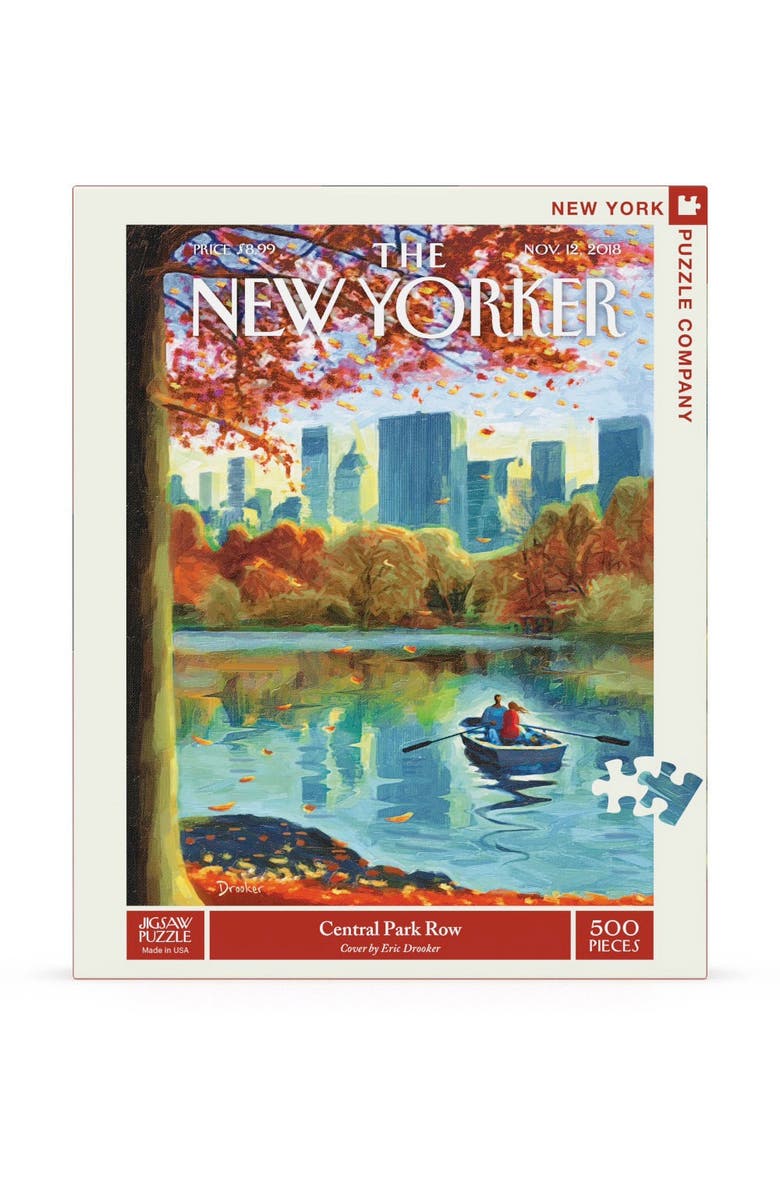 NEW YORK PUZZLE COMPANY Central Park Row 500 Piece Puzzle, Main, color,
