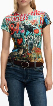 Desigual Graphic T-Shirt