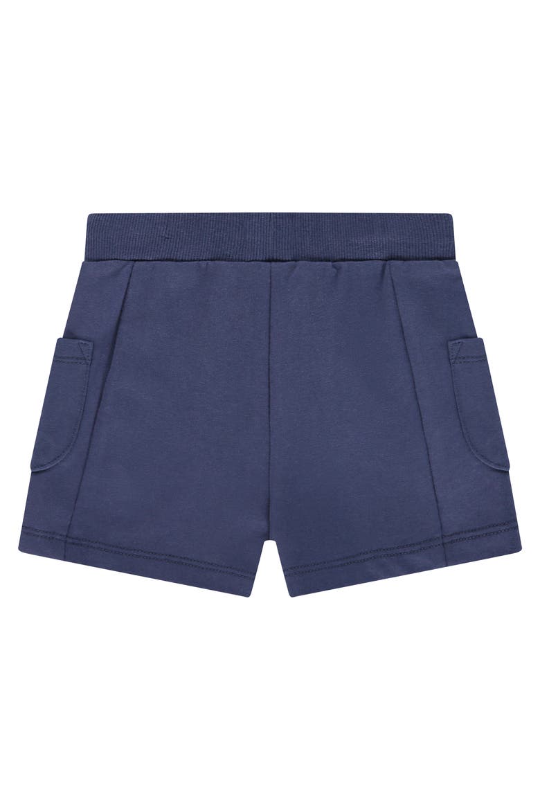 Pull On Seamed Sweatshort, Alternate, color, Indigo