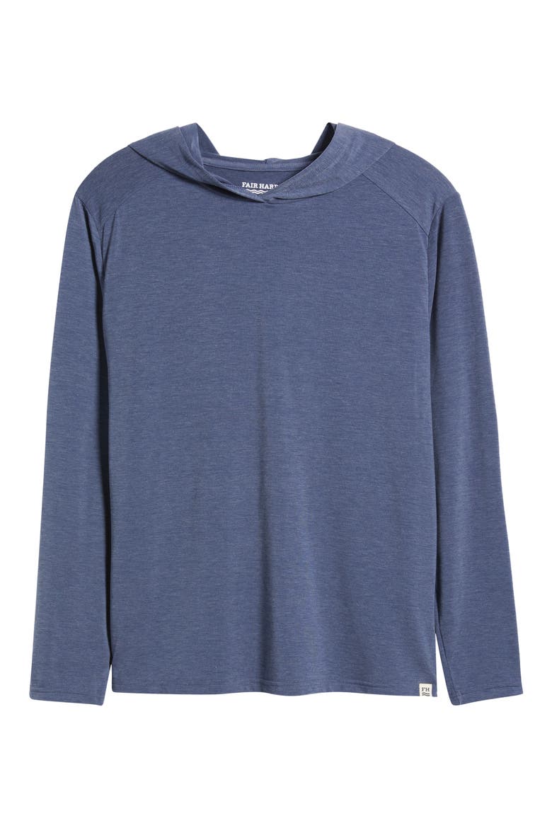 The Seabreeze Performance Pullover Hoodie, Alternate, color, NAVY BLAZER