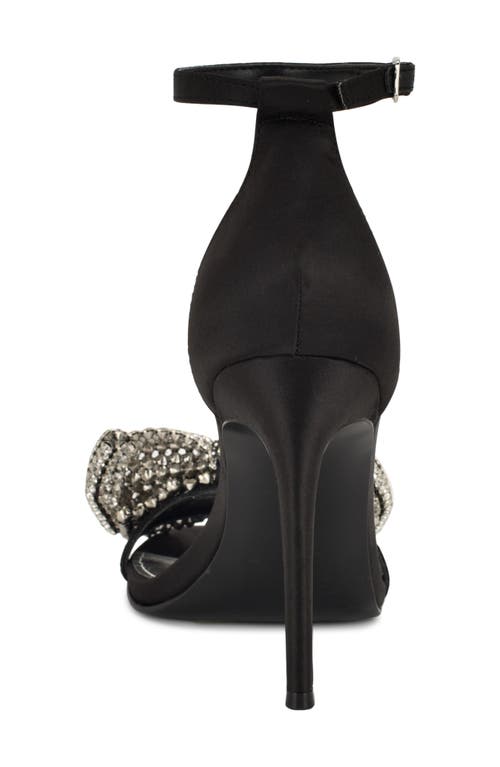 Nine West Tansie Ankle Strap Sandal In Black