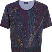 Etro Paisley Silk & Cashmere Sweater